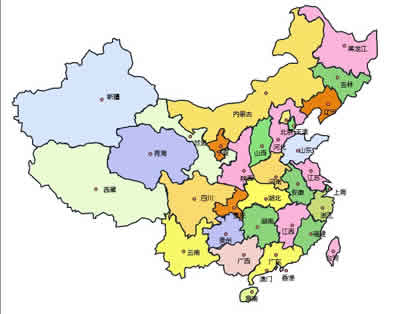 silverlight简易中国地图(粒度到省)图片