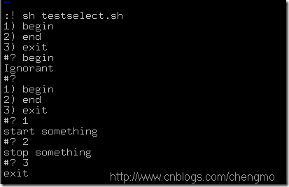 linux shell 流程控制（条件if,循环【for,while】,选择【case】语句实例