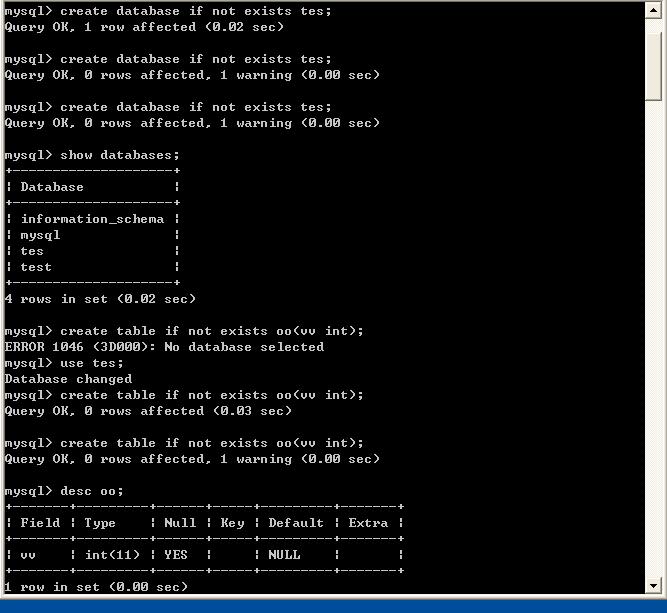 mysql 动态创建(删除)数据库,表 - 好工具站长分