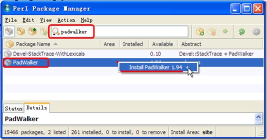 Install padwalker perl module linux distributions comparison 2018