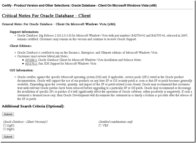 Install Oracle Client On Windows Vista