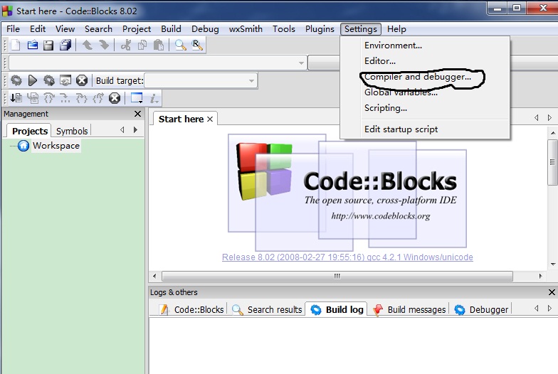 codeblocks安装教程