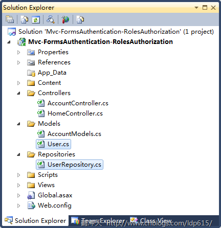 ASP.NET MVC：窗体身份验证及角色权限管理示例