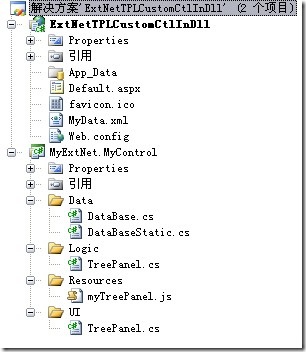 Ext.Net_在程序集中自定义 TreePanel 控件，并用反射动态获得数据源
