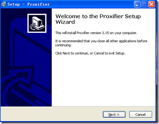 Proxifier突破代理服务器上网的限制