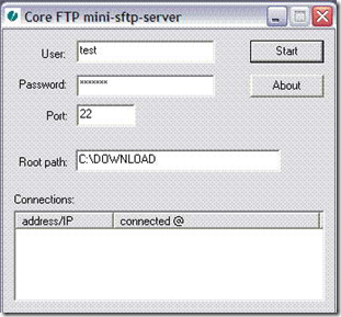 WINDOWS下的SFTP服务器安装搭建（OpenSSH;Core FTP Mini