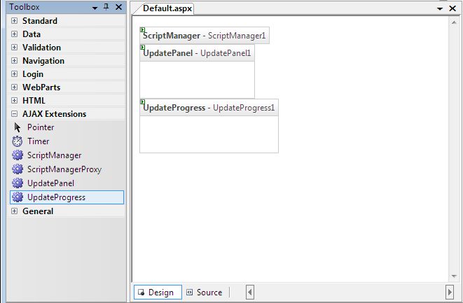 ASP.NETAJAX入门系列(7):使用客户端脚本对UpdateProgress编程