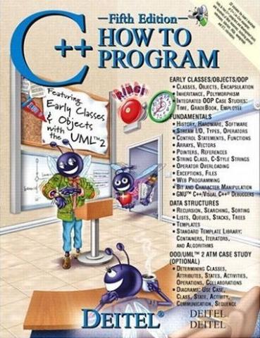 C++ How to Program (fifth edition) cover page