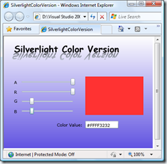 SilverlightColorVersion_IE