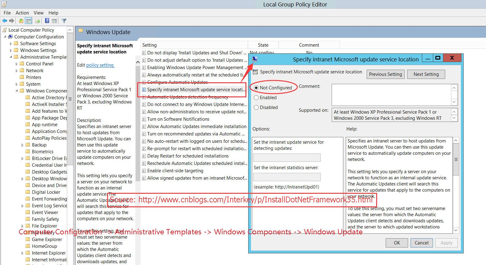 InstallDotNetFramework35