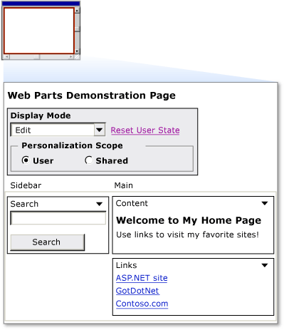ASP.NET Web 部件页图片 2