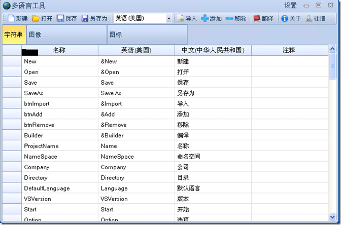 多语言制作工具(2013-01-24更新,支持VS2005、2008、2010、2012）(已开源）