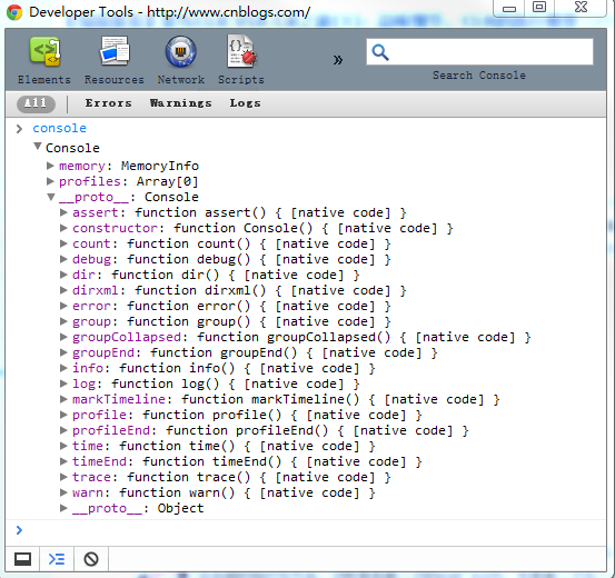 Google Chrome浏览器开发人员工具（转）第23张