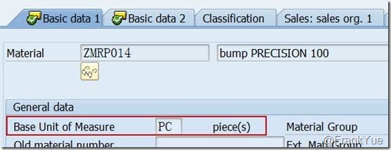 物料单位的小数点 Sap Frankyue 博客园