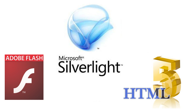 Silverlight HTML5 Flash - RIA技术之三足鼎立