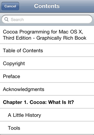 chmate的目录导航