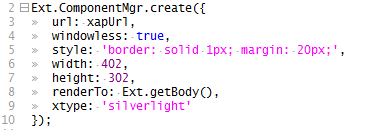 使用Ext.ComponentMgr和xtype创建