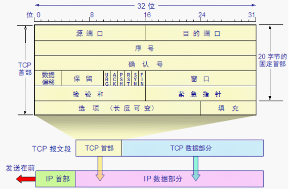 TCP包头结构