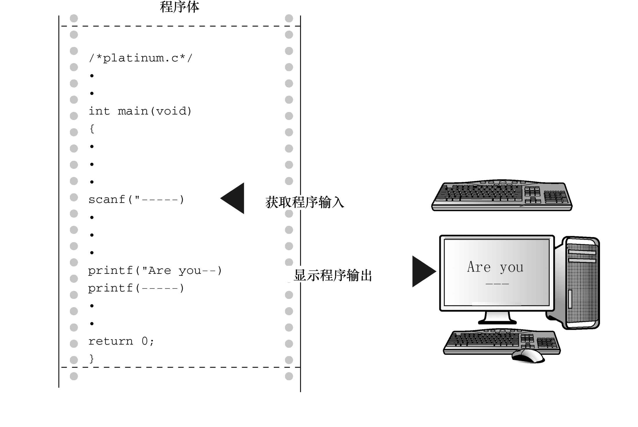 程序中的scanf()和printf()函数