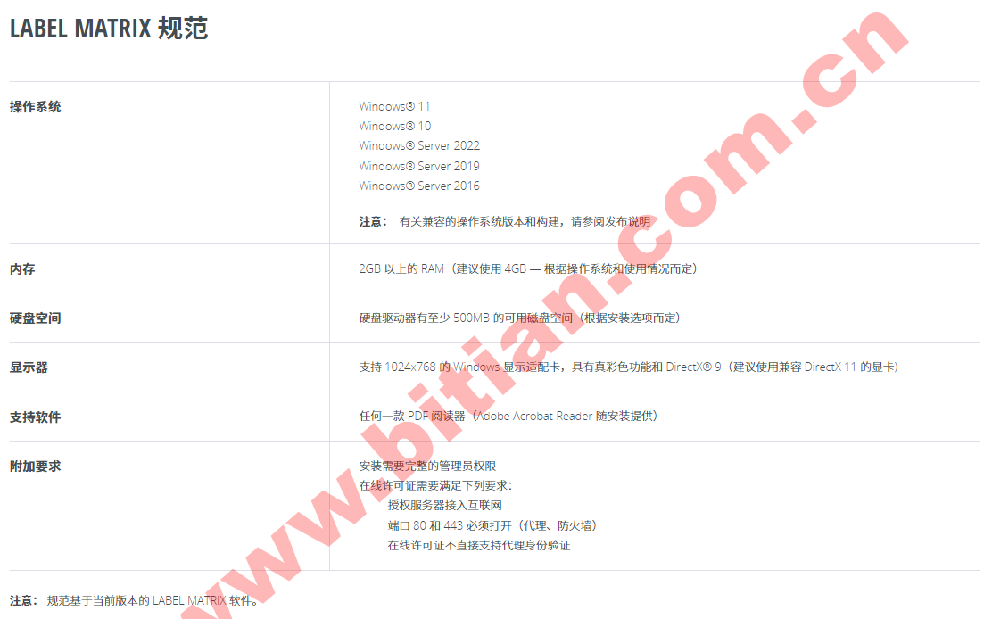 LabelMatrix软件