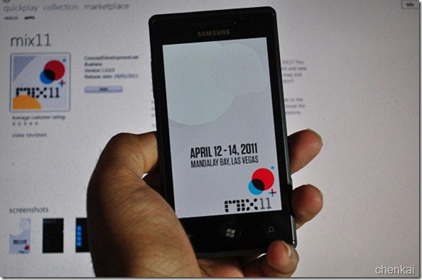 MIX11-Windows-Phone-7-App