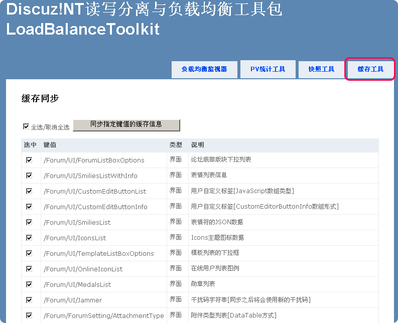 Discuz!NT跨站缓存同步