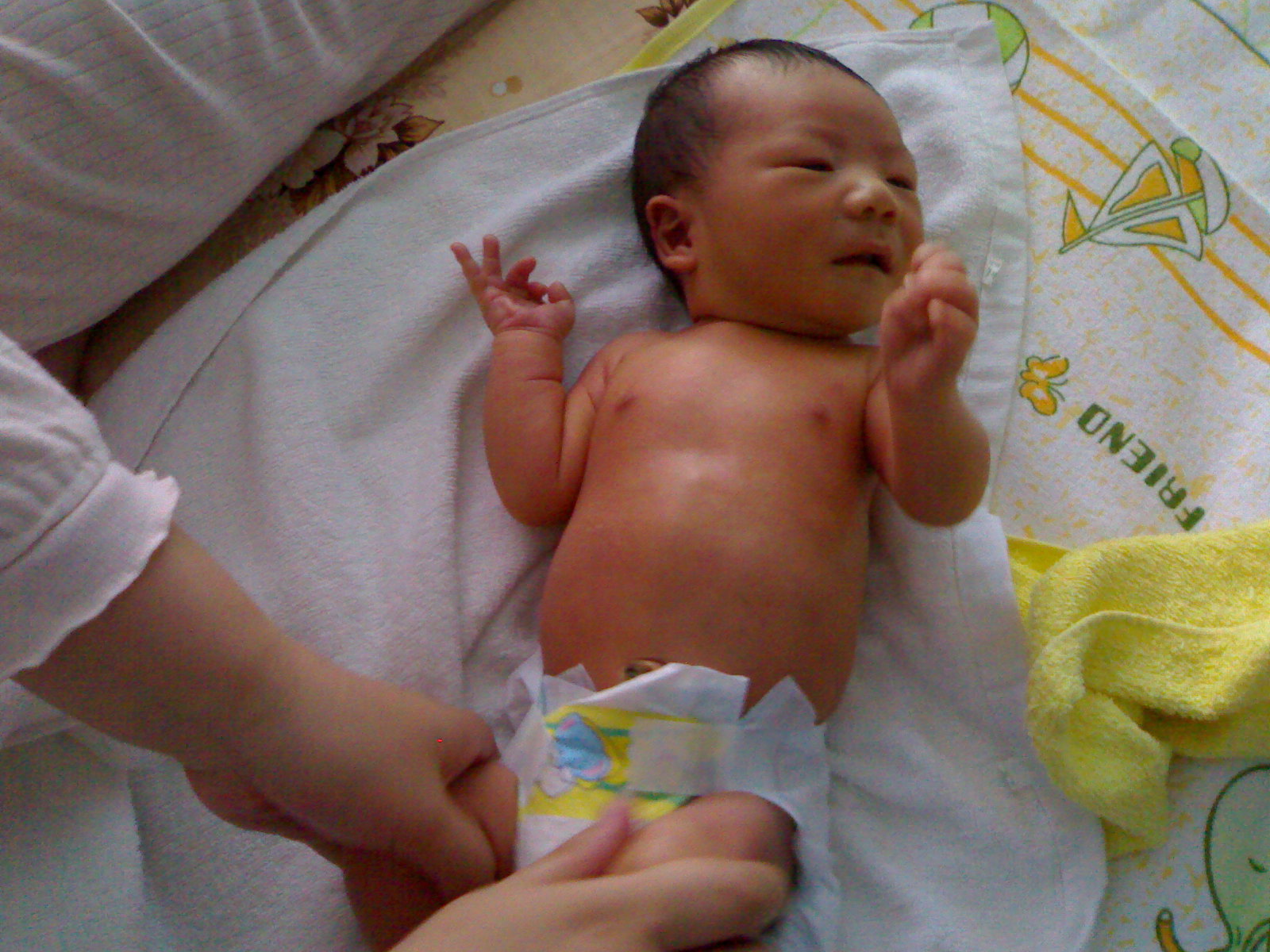 回家了-去洗个澡