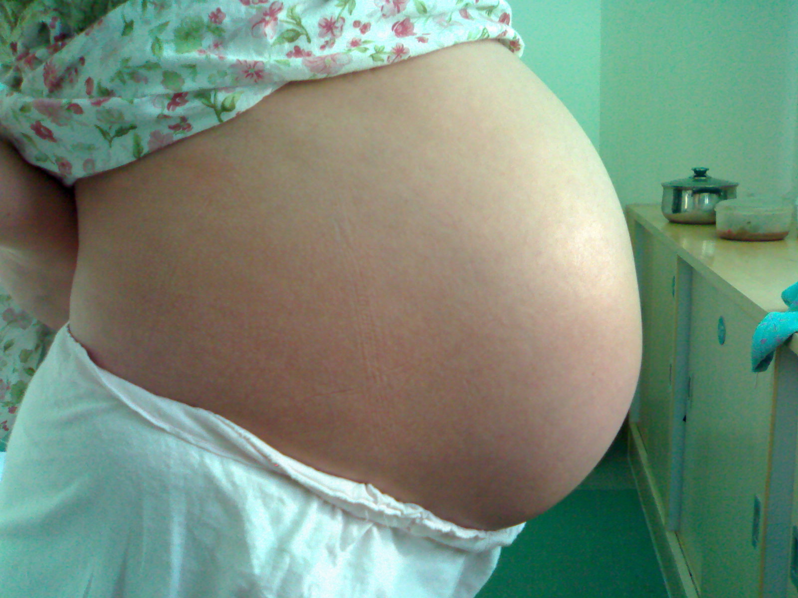 在妈妈肚子里面的最后一天