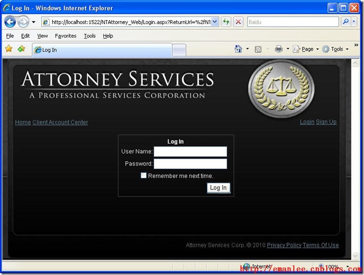 AttorneyServices律师服务-登录-3