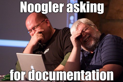 Ask for documentation