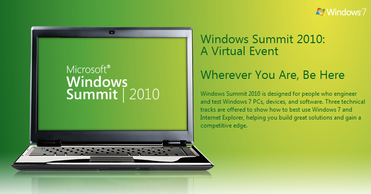 Windows Summit 2010
