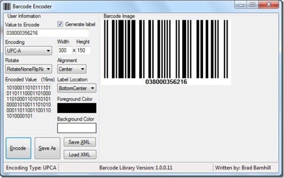 barcode lib