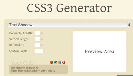 01 css3 generator 540x312 18个节约时间提高效率的CSS工具