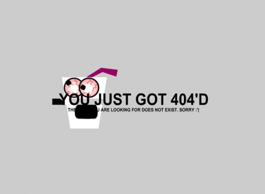 404 4200 540x395 50个极具创意和灵感的404页面