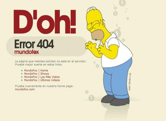404 5000 540x395 50个极具创意和灵感的404页面