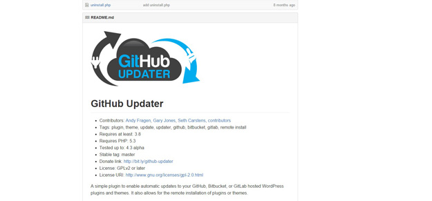 github updater