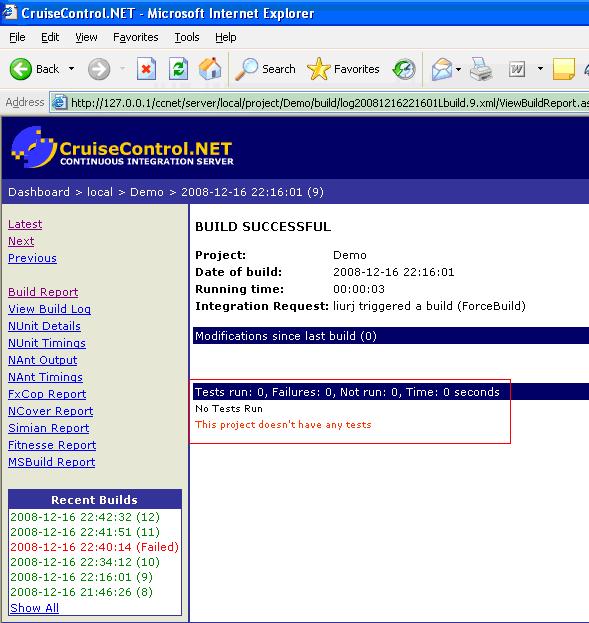 CruiseControl.NET学习总结 - 博客文库 - 博客园 - mylovejsj - 宋孝先的博客