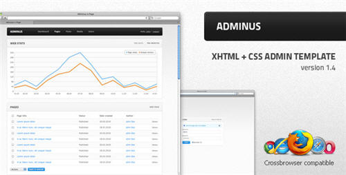 admin template