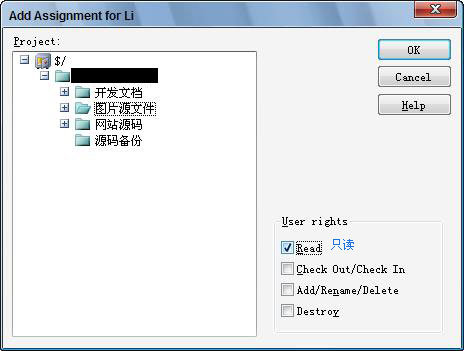 如何利用VSS为项目小组的成员分配权限  - Deepblink - Deepblink的博客