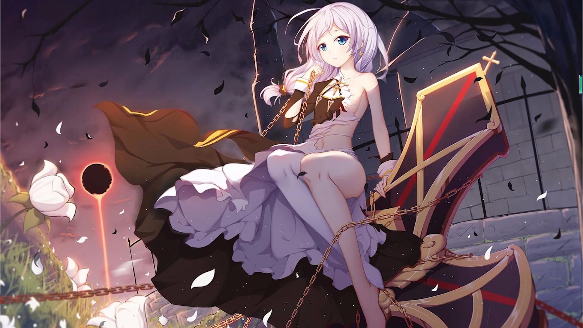 德丽莎の黑渊白花 作者：稚忻壁纸机