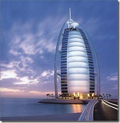 迪拜标志性七星级酒店帆船酒店