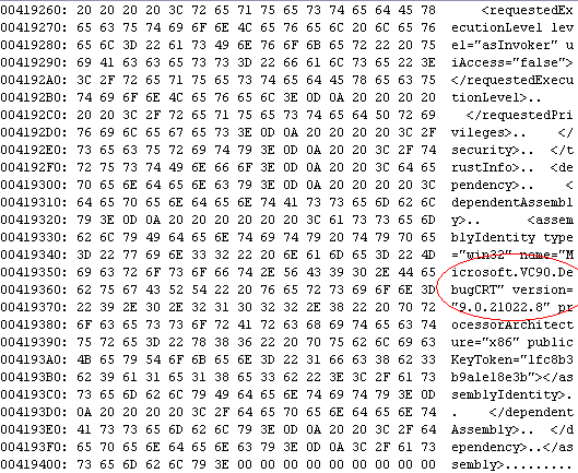 VS2008编译的程序在某些机器上运行提示“由于应用程序配置不正确,应用程序未能启动”的问题 - tangxingqt - doomgnu的博客