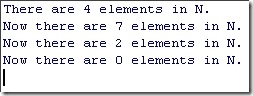 示例2：演示 collection 中元素的个数