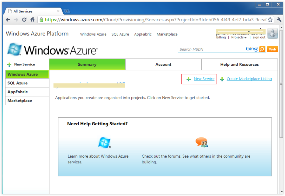 HelloWindowsAzure