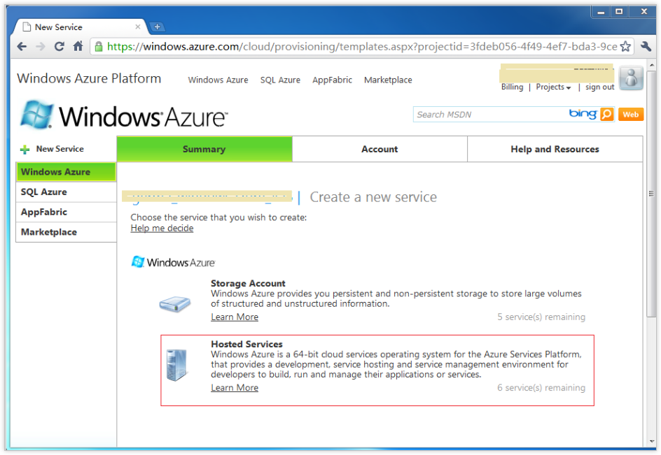 HelloWindowsAzure