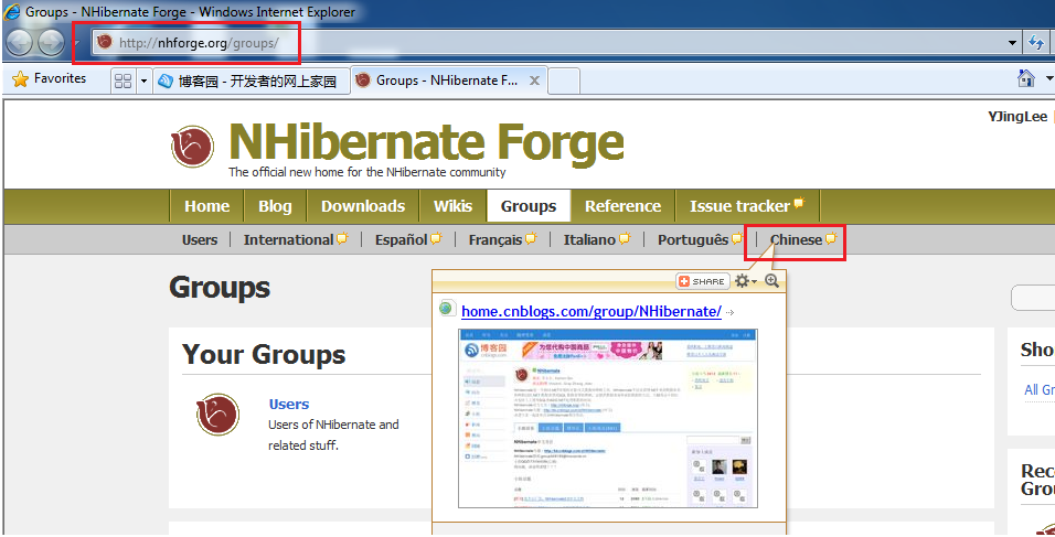 NHibernate Subject NHForge