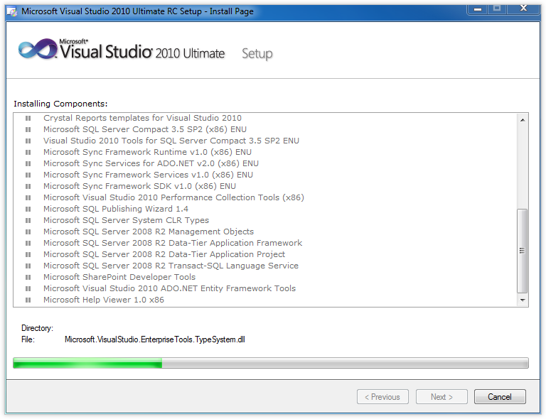 Visual Studio 2010 and .NET Framework 4 Release Candidate发布