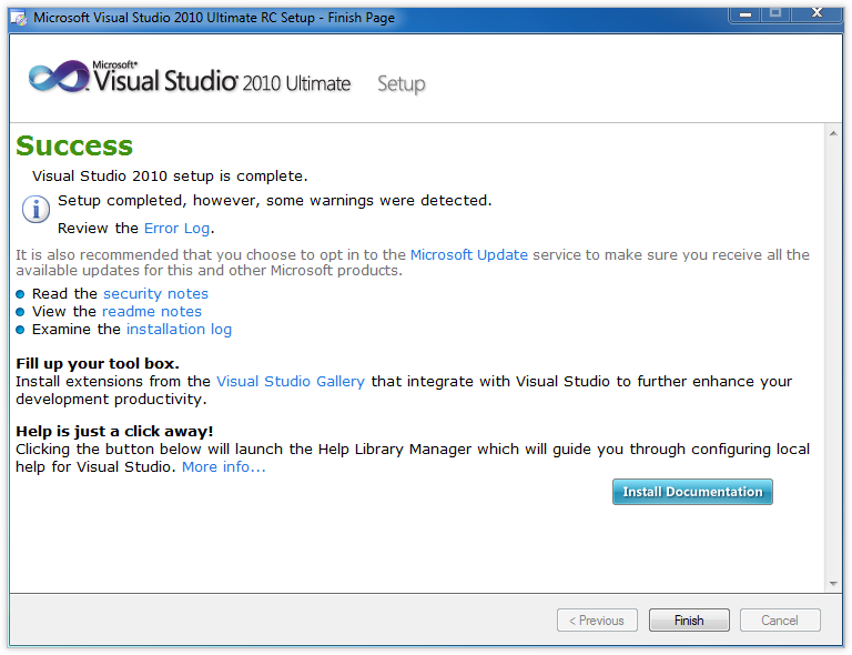 Visual Studio 2010 and .NET Framework 4 Release Candidate发布