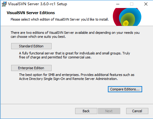 Windows下的SVN服务器 VisualSVN Server_Windows_03