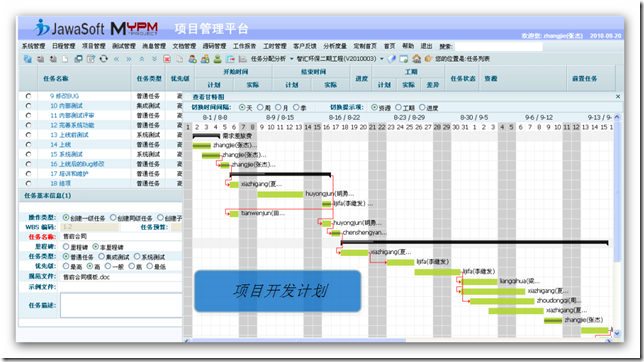 6项目开发计划